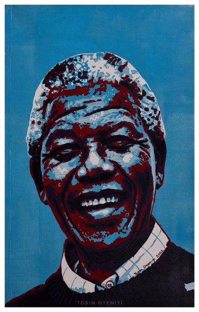 Vidám pop-art portré alkotó: Tosin Oyeniyi