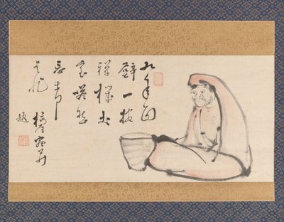 Daruma, 18. század. alkotó: Totoki Baigai