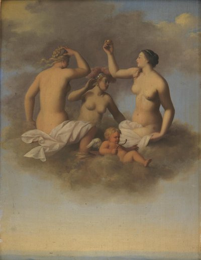 Juno, Minerva és Vénusz Ámorral alkotó: Toussaint Gelton
