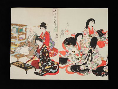 Chiyoda Belső Palota alkotó: Toyohara Chikanobu