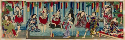 Kabuki S et al. alkotó: Toyohara Kunichika