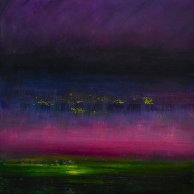 Eventide 4, 2017 (olaj, vászon) alkotó: Tracy Lambros