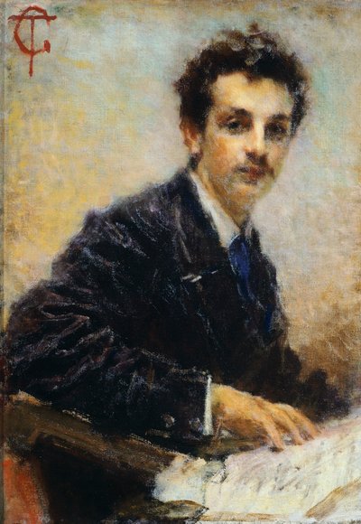 Benedetto Junck portréja, Tranquillo Cremona alkotó: Tranquillo Cremona