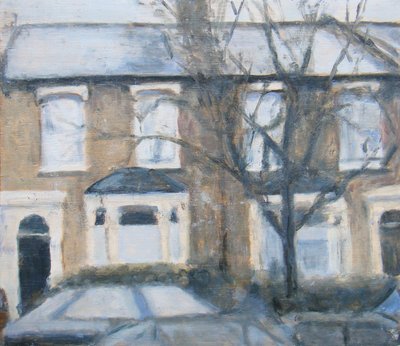 Egy hely, ahol élni lehet 22, 2012 (olaj, rétegelt lemez) alkotó: Trevor Burgess