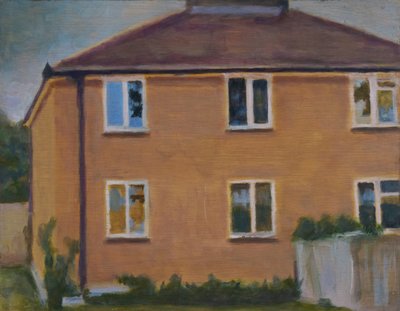 Egy hely, ahol élni 37, 2012 (olaj, rétegelt lemez) alkotó: Trevor Burgess