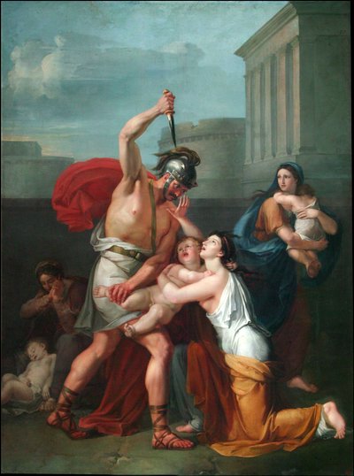 Az ártatlanok mészárlása, 1809. alkotó: Trofim Fyodorovich Durnov