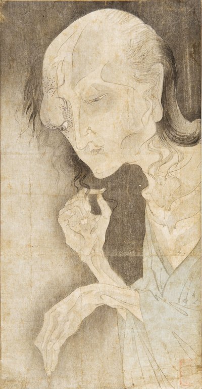 Oiwa szelleme, a 19. század második fele... alkotó: Tsukioka Yoshitoshi