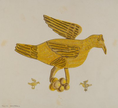Pin alkotó: Tulita Westfall