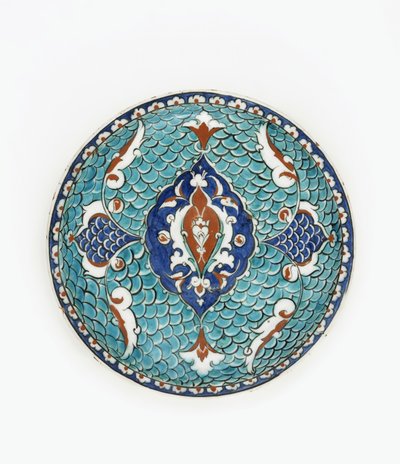 Edény, Iznik, Oszmán dinasztia (kerámia) alkotó: Turkish School