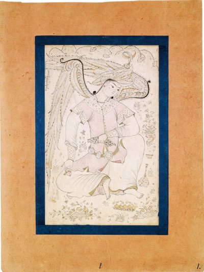 Peri mit einem Granatapfel von Turkish master