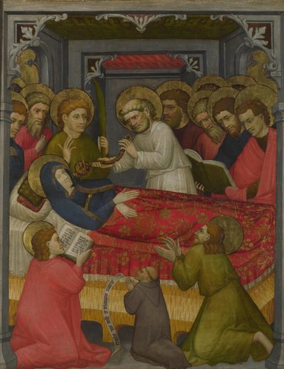 A Szűz halála, 1425 körül alkotó: Tyrolese