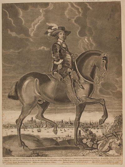 Oliver Cromwell lóháton alkotó: Ubekendt