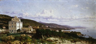 Kilátás Castiglioncellóra alkotó: Ugo Manaresi