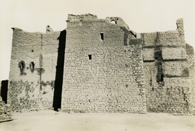 Szent Simeon kolostor, Asszuán, Egyiptom, fotó: Ugo Monneret de Villard alkotó: Ugo Monneret de Villard