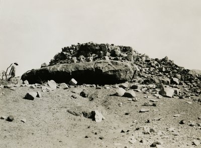 Romok a Goz Regeb régióban, Szudán, Ugo Monneret de Villard fotója, 1925 körül. alkotó: Ugo Monneret de Villard
