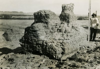 Sír a nekropoliszban, Qasr Ibrim, Egyiptom, fotó: Ugo Monneret de Villard alkotó: Ugo Monneret de Villard
