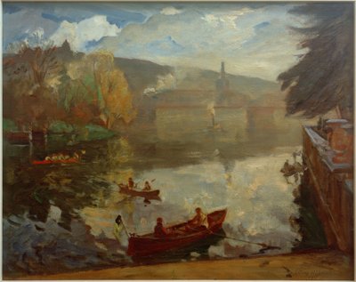 Die Havel bei Postdam alkotó: Ulrich Hubner
