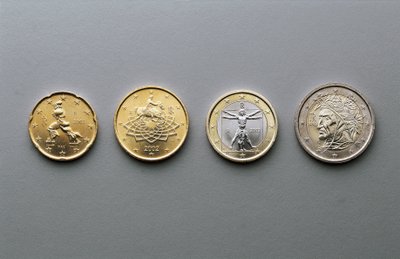 20 cent, 50 cent alkotó: Umberto Boccioni