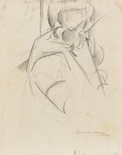 Az anya mellszobra alkotó: Umberto Boccioni