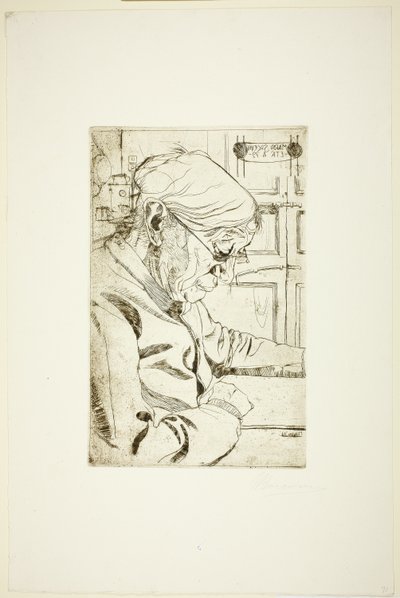 Sacchi asszony alkotó: Umberto Boccioni