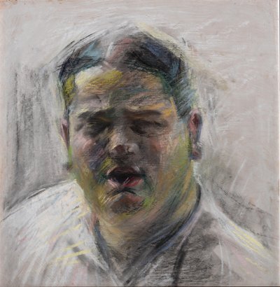 Armando Mazza portréja 1884-1964, 1909-1910. alkotó: Umberto Boccioni