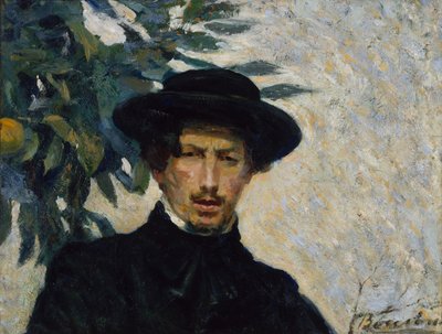 Önarckép, 1905. alkotó: Umberto Boccioni
