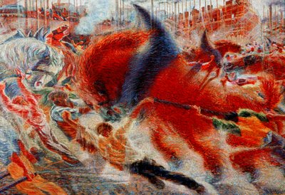 A város felemelkedik alkotó: Umberto Boccioni