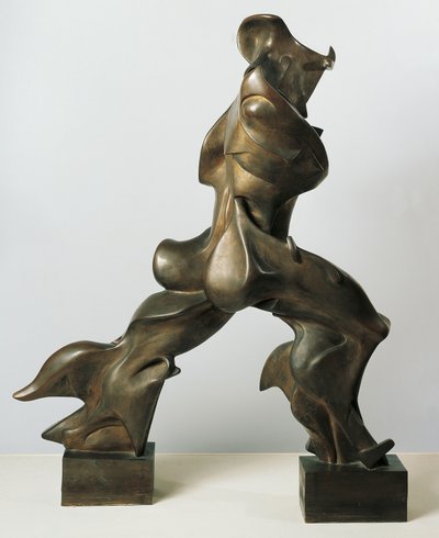 A folytonosság egyedi formái a térben alkotó: Umberto Boccioni