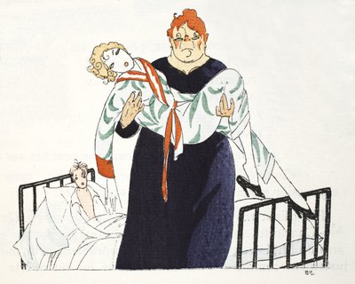 Minden jónak véget kell érnie .. (pochoir print) alkotó: Umberto Brunelleschi
