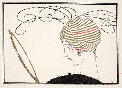 Párizsi elegancia (stencilnyomat) alkotó: Umberto Brunelleschi