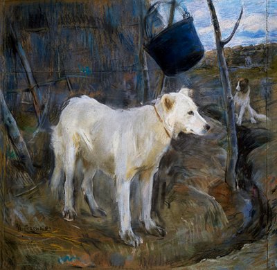 Procolo gárdája, Umberto Coromaldi (1870-1948) festménye. Olaszország alkotó: Umberto Coromaldi