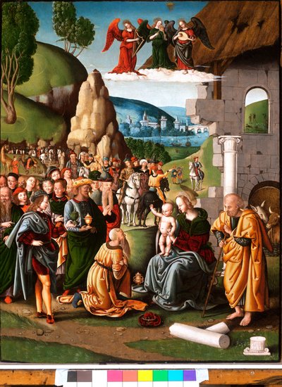 A bölcsek imádása alkotó: Umbrian School