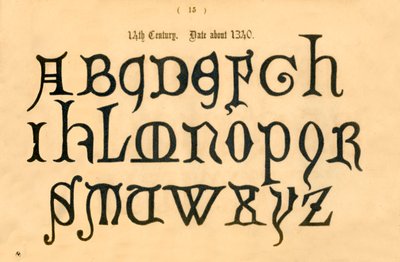 14. Század. Dátum 1340, 1862 körül alkotó: Unbekannt