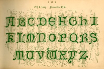14. Század. Megvilágított MS., 1862 alkotó: Unbekannt