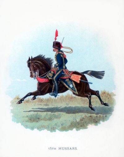 15. huszárok, 1890 alkotó: Unbekannt