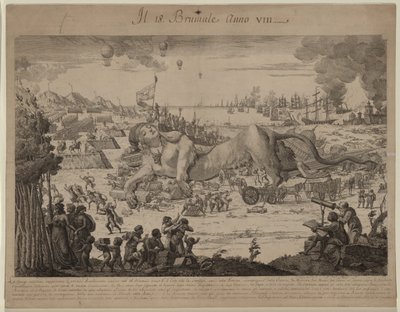 18 Brumaire a VIII. évben 1799. november 9. 1799 alkotó: Unbekannt