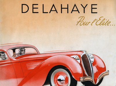 1938 Delahaye. alkotó: Unbekannt