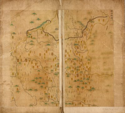 Shaanxi 1. térképe alkotó: Unbekannt