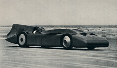 276 mérföld per óra a homokon Daytonában, 1937 alkotó: Unbekannt