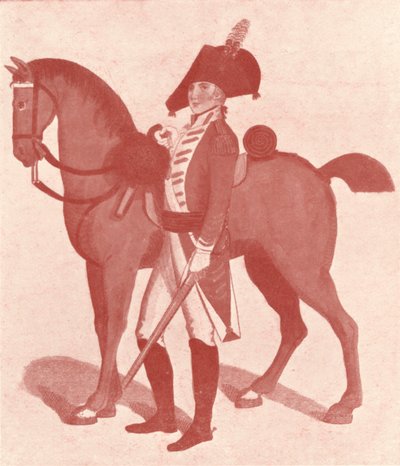 A walesi herceg dragonyos gárdájának 3. helye, 1909 alkotó: Unbekannt