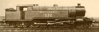 4-6-4 Baltic Tank Engine, Déli Vasút, 1930. alkotó: Unbekannt