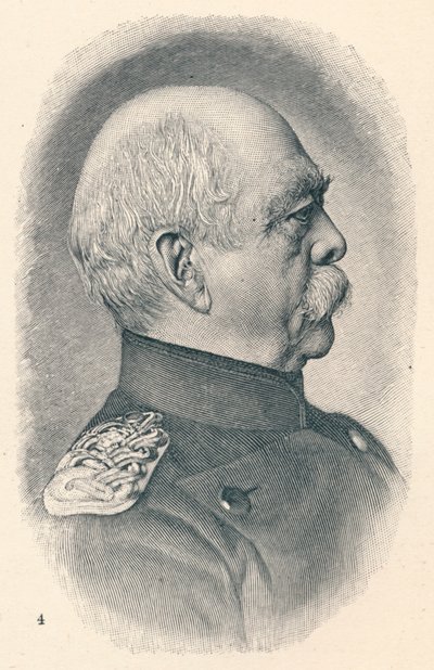 4 – Otto von Bismarck pályafutásának négy szakaszában, 1907 alkotó: Unbekannt