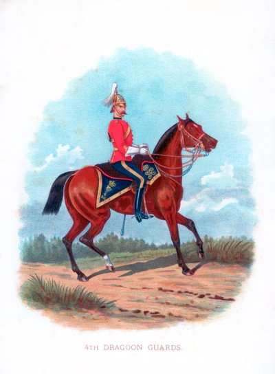 4. dragonyos gárda, 1888 alkotó: Unbekannt