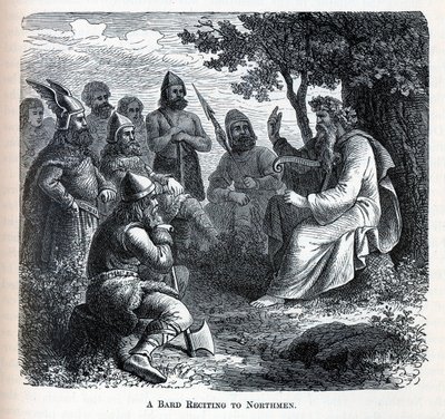 Egy bárd szaval az északi embereknek, 1882 alkotó: Unbekannt