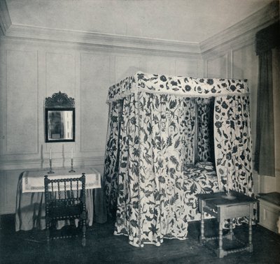 Egy hálószoba Nicholas Sewall őrnagy házából, a Secretarynál, 1930 alkotó: Unbekannt