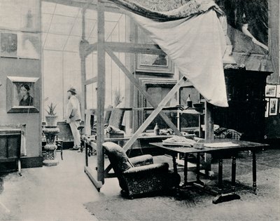 A. Besnard műtermében, 1897 alkotó: Unbekannt