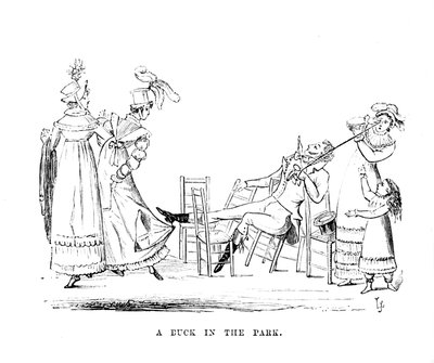 Egy kacsa a parkban, 1870 alkotó: Unbekannt