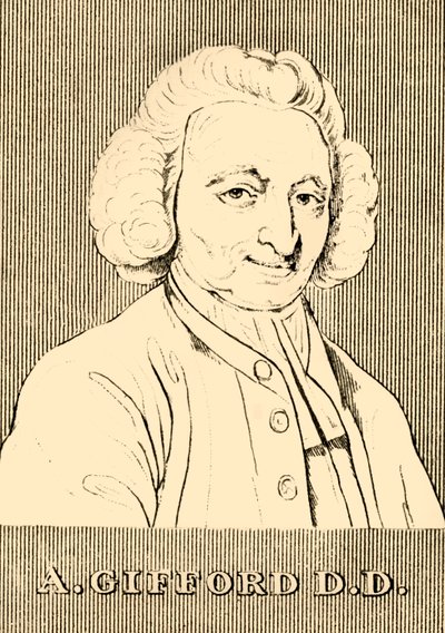 A. Gifford D.D., 1700-1784, 1830. alkotó: Unbekannt