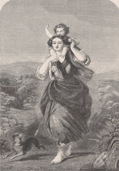 A szerelem munkája, az Illustrated London News, 1860. március 24. alkotó: Unbekannt