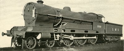 Vezető expressz típus az L.M.S. - Az újjáépített Claughton, 1930. alkotó: Unbekannt